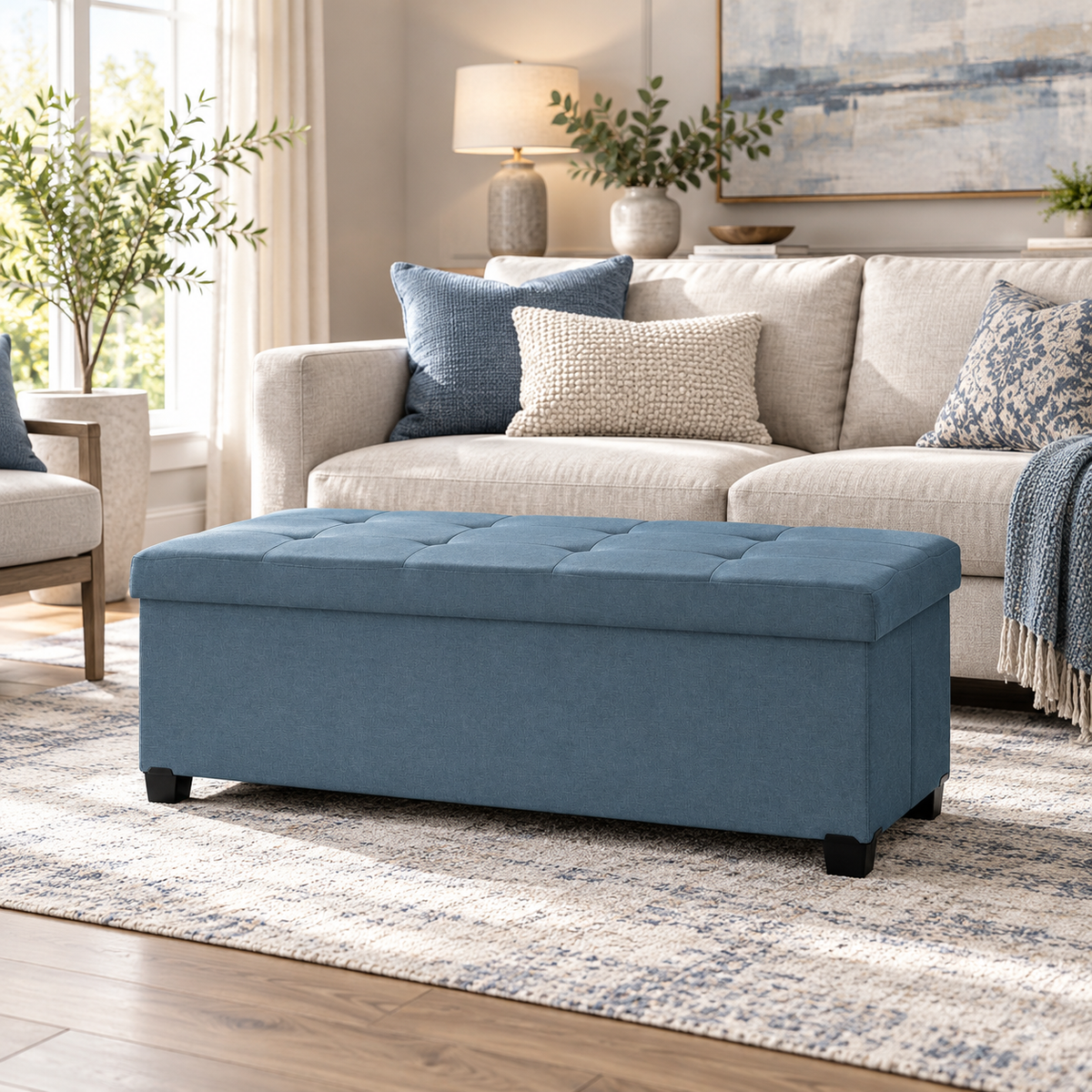 Storage Ottoman Bench