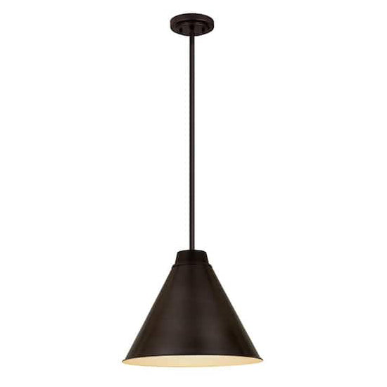 Black Cone Pendant Light