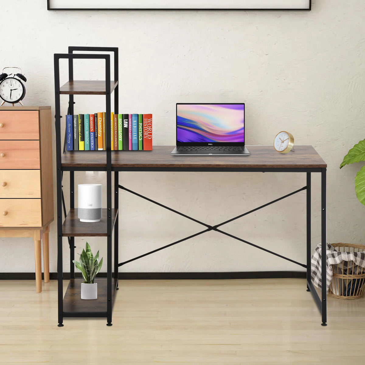 Modern Bookshelf Office Table