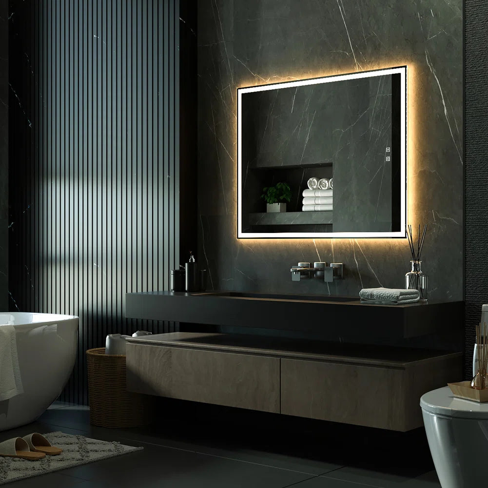 LED Bathroom Mirror, Anti-Fog / Dimmable / 3 CCT