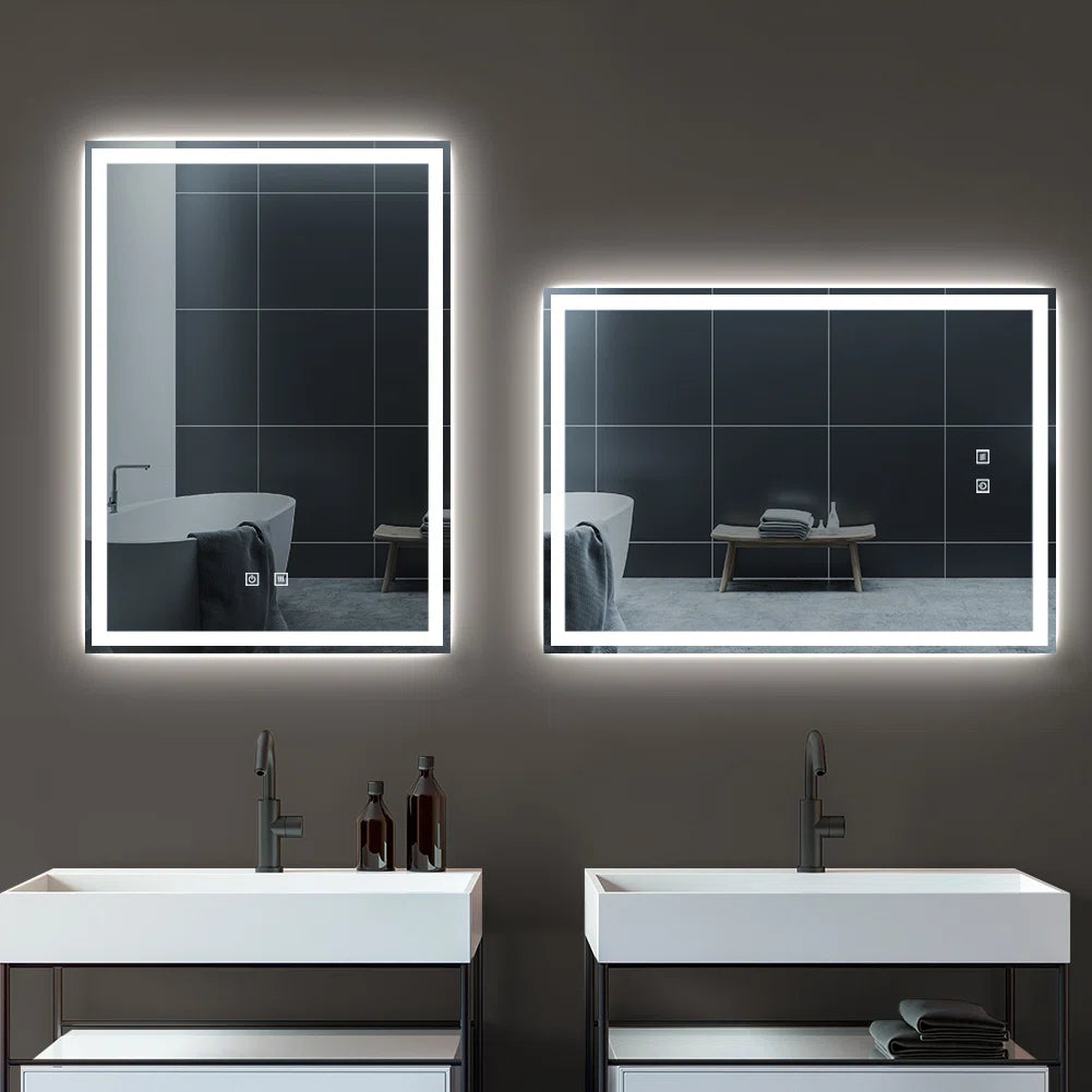 LED Bathroom Mirror, Anti-Fog / Dimmable / 3 CCT