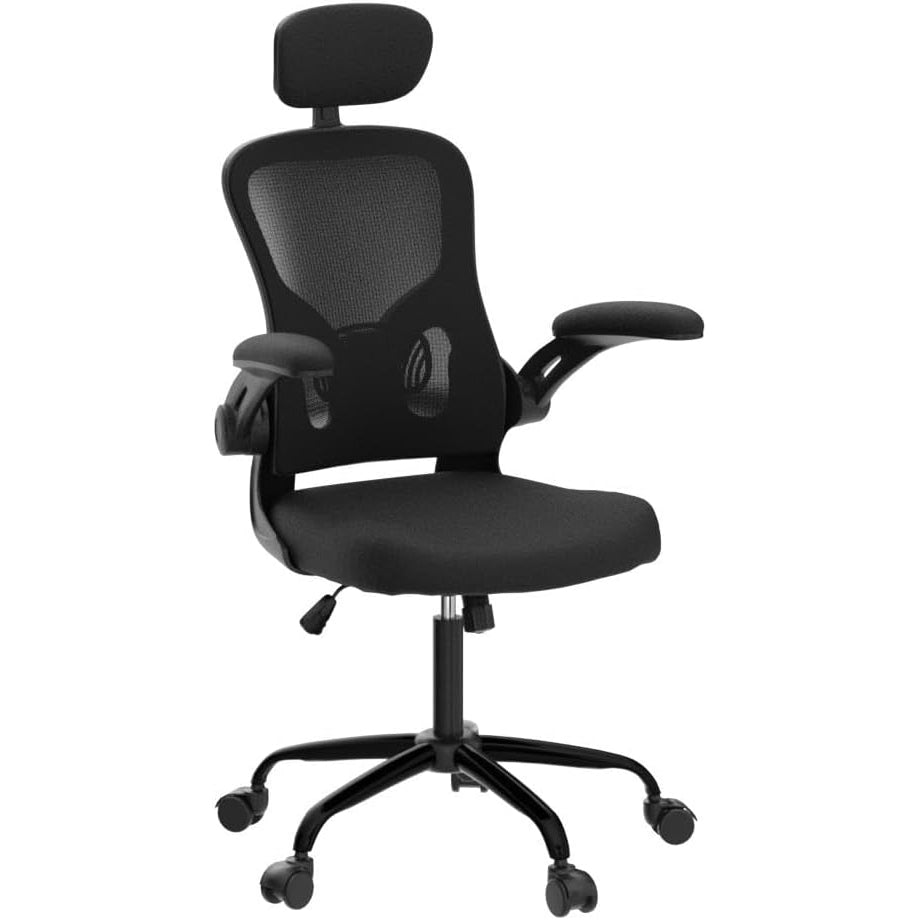 Flip Up Arms Ergonomic Office Chair