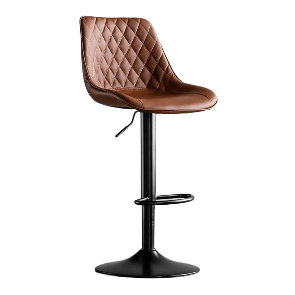 Larissa Counter Height Bar Stool, Dark Brown