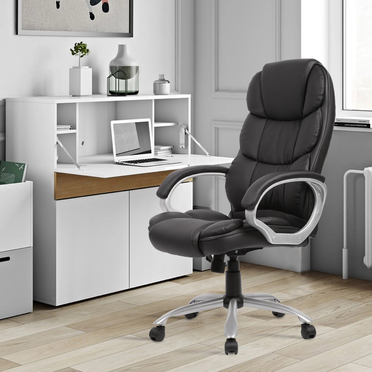 Deluxe Leather Office Chair