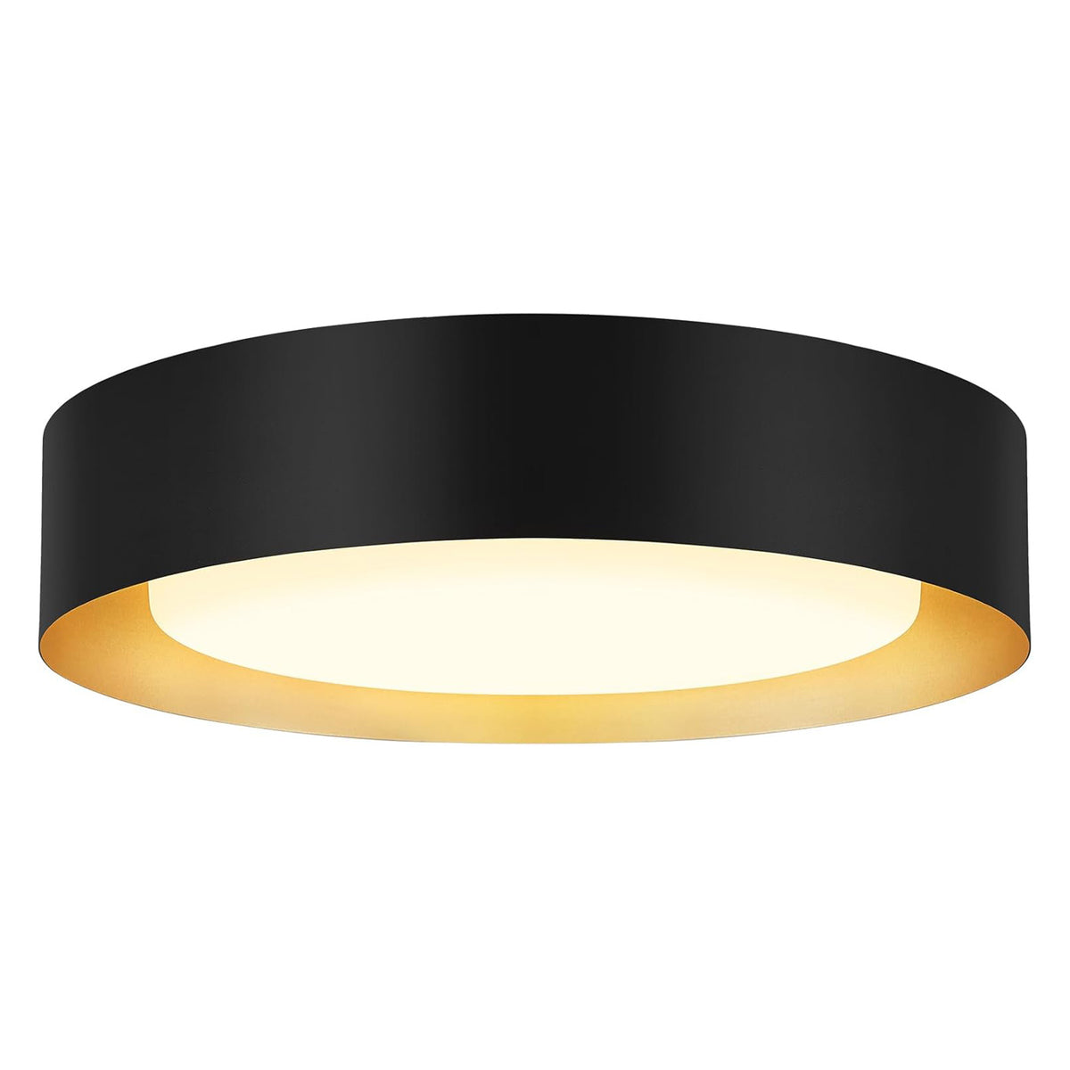 Black and Gold Metal Ceiling Lights, 3 CCT, Dimmable