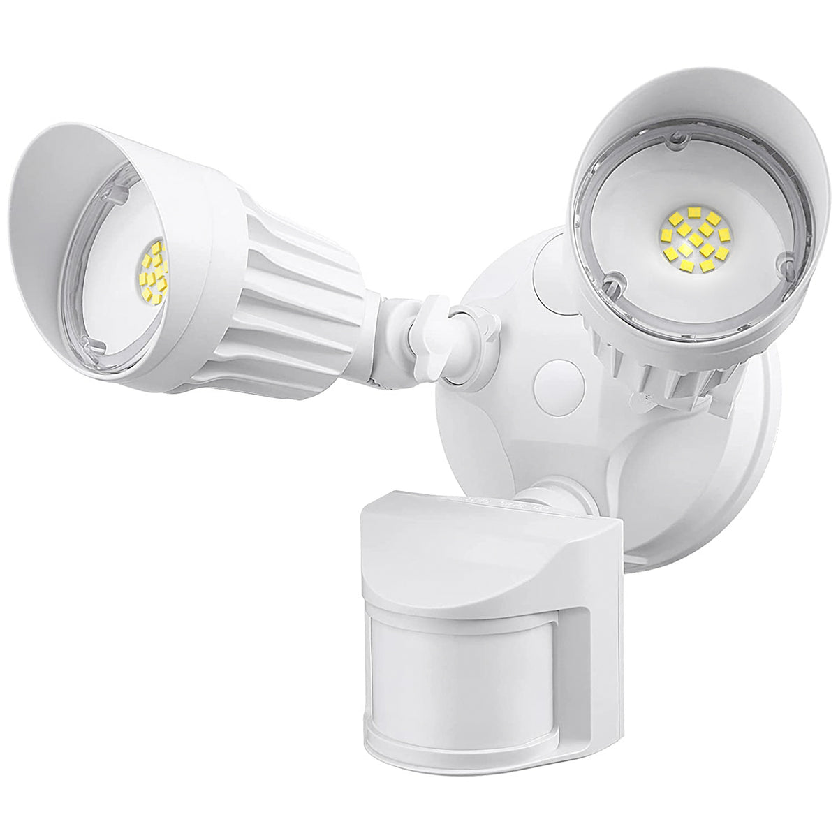LED Outdoor Security Lights, Motion Sensor Flood Light, 20W 2000 Lumens, IP65 Waterproof, 5000K Daylight White, ETL Listed