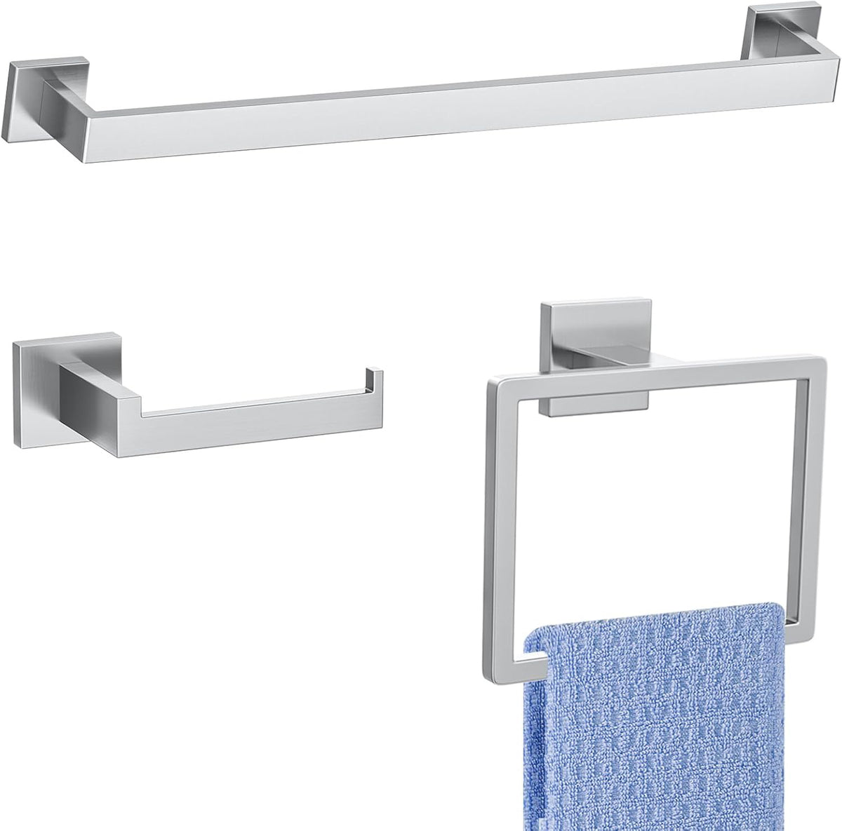 3 Piece Towel Bar Set