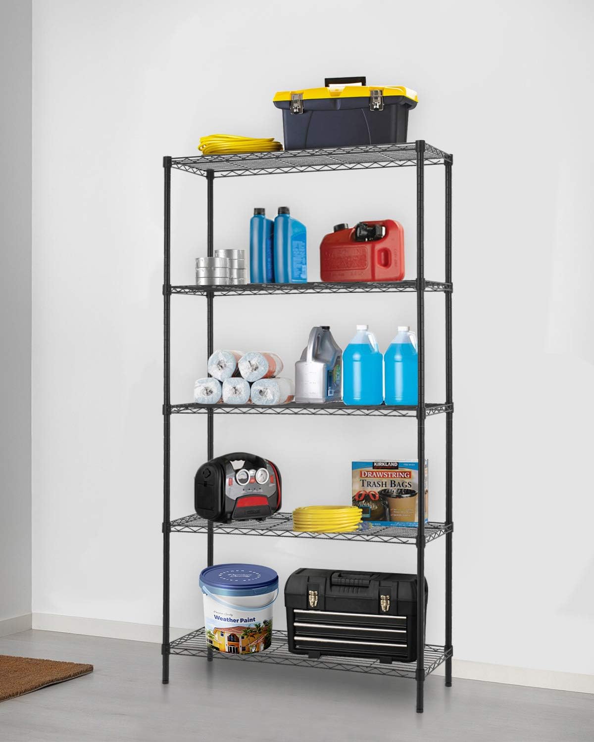 5 Wires Metal Large Storage Shelves