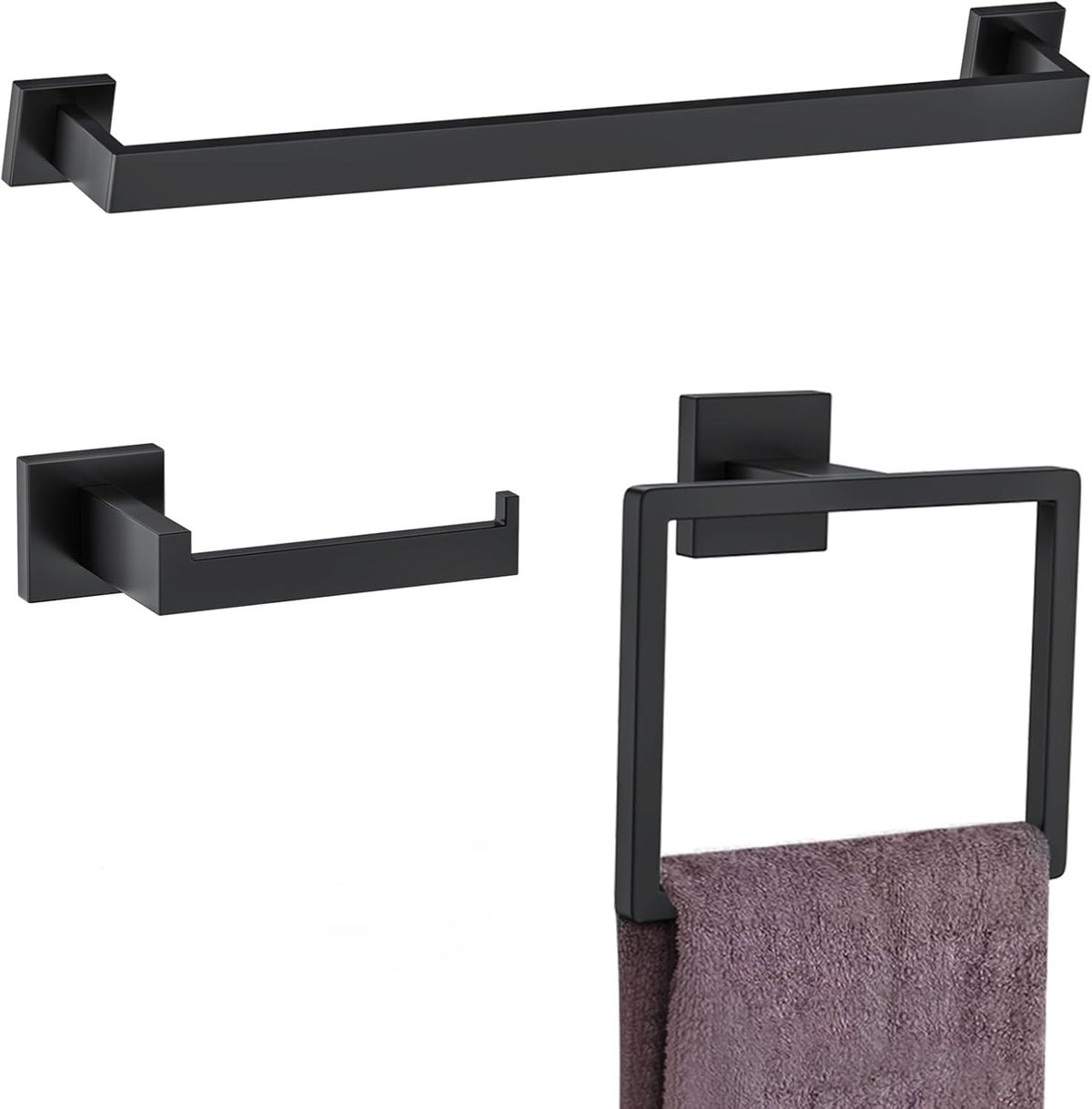 3 Piece Towel Bar Set