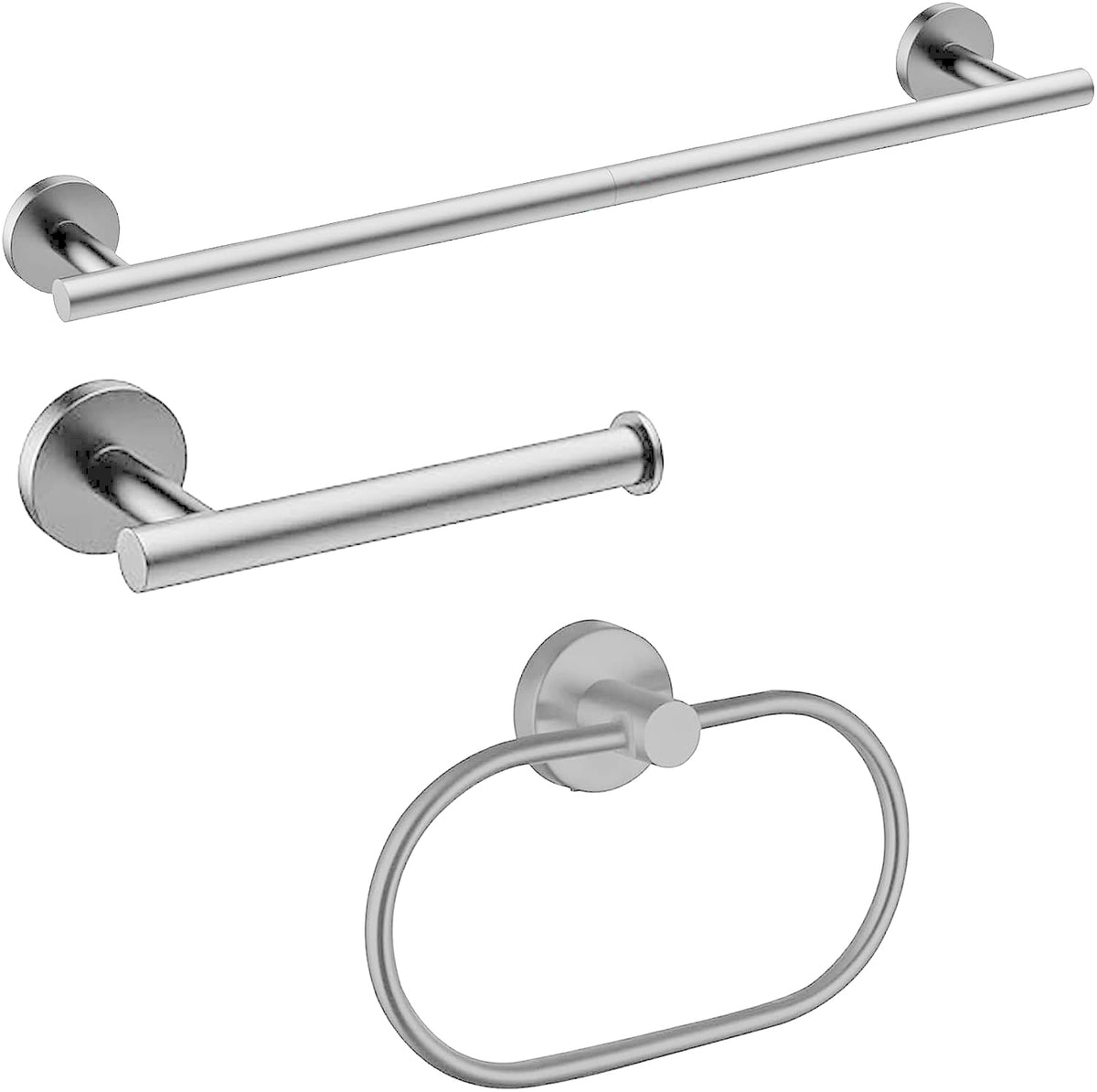 3 Pieces Bathroom Towel Bar Set