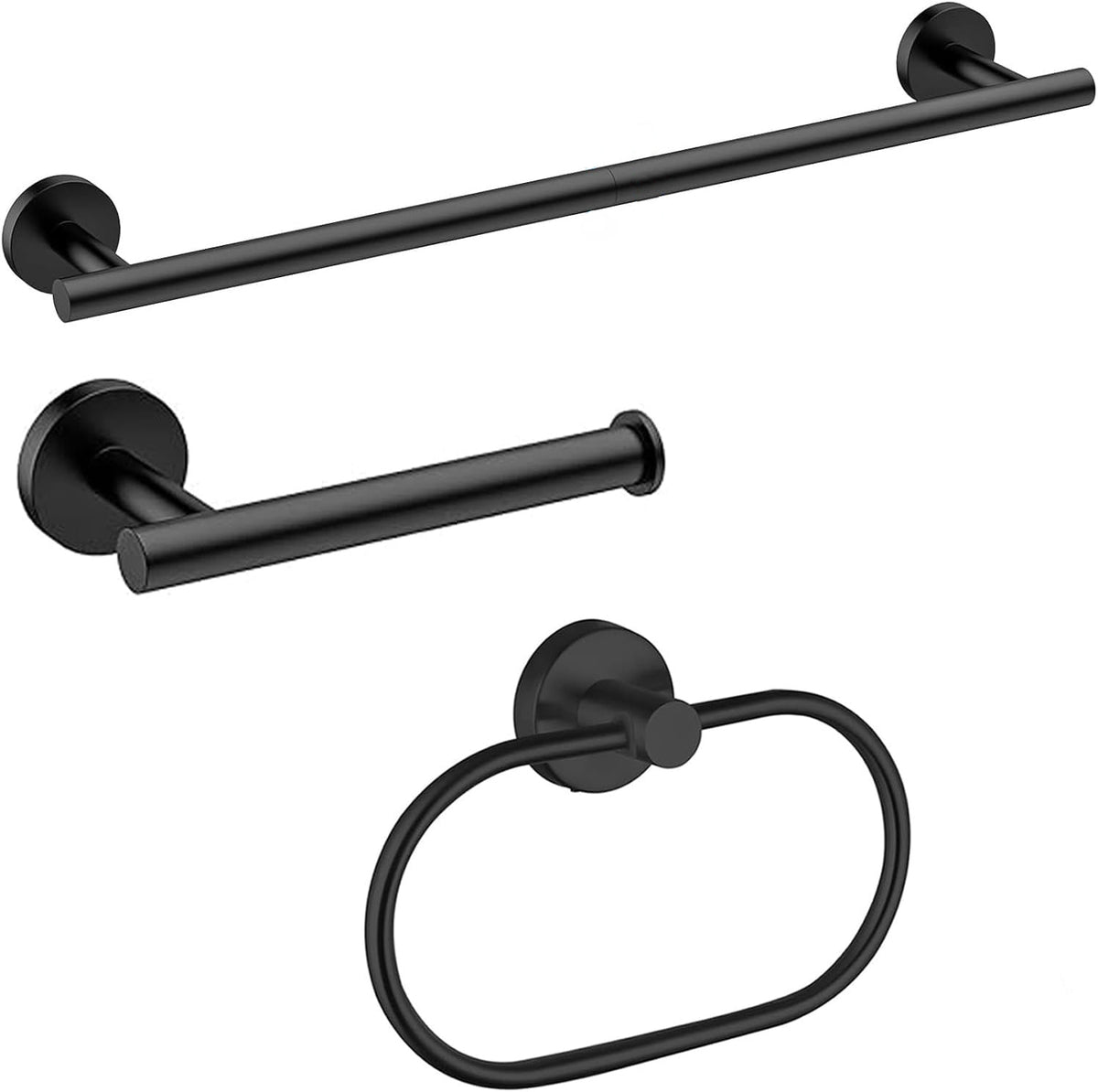 3 Pieces Bathroom Towel Bar Set