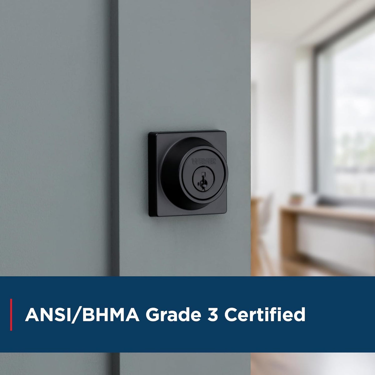 Square Deadbolt Lock