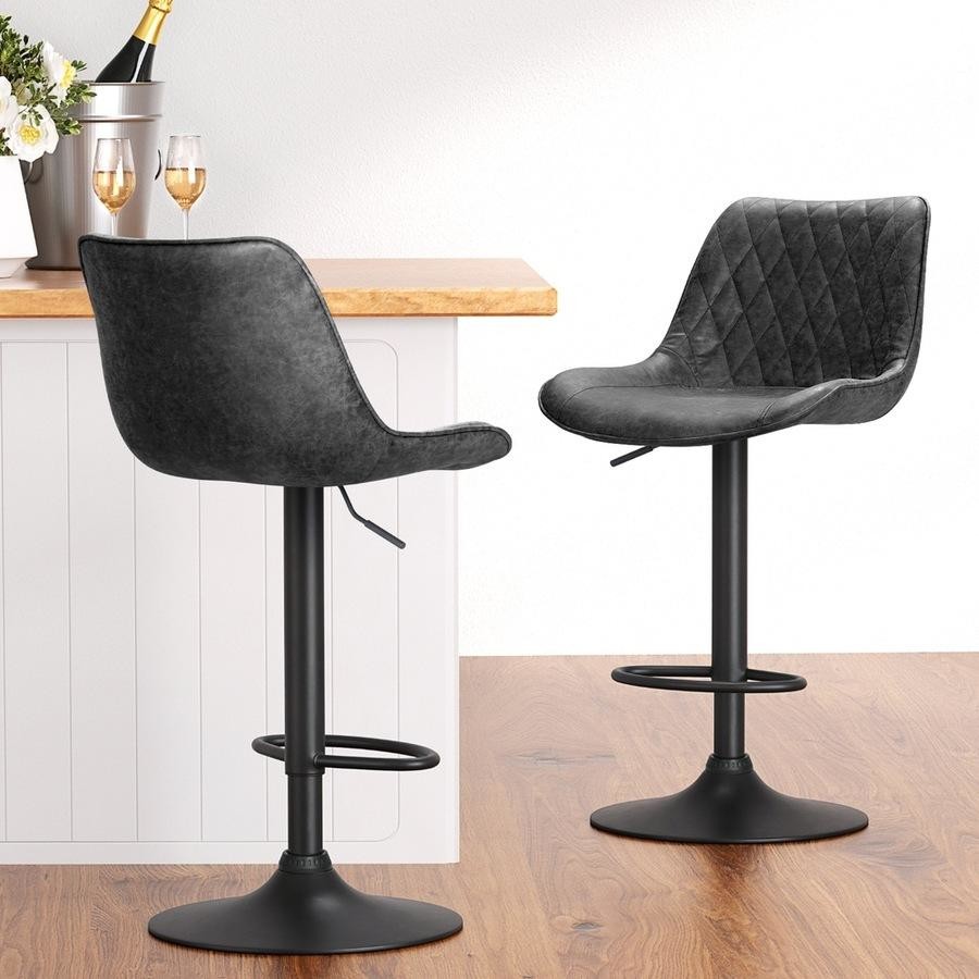 Larissa Counter Height Bar Stool, Grey