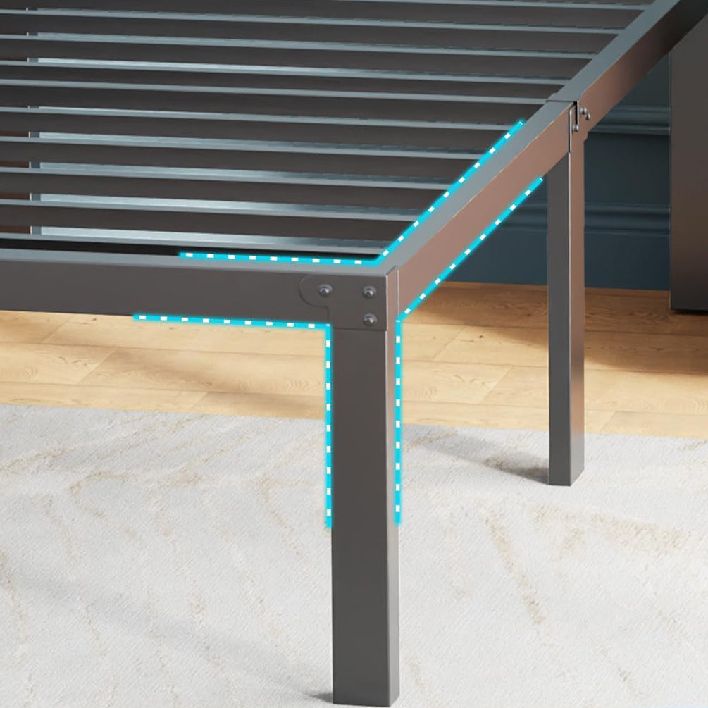 Heavy Duty Full Metal Bed Frame Noise-Free