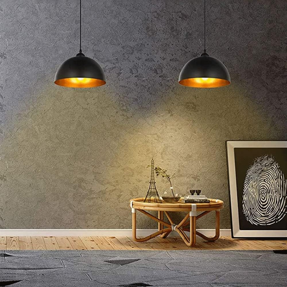 Black barn pendant light