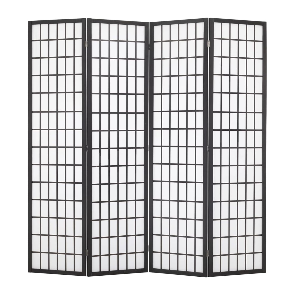 Classical Japanese Style 4 Panels Room Divider