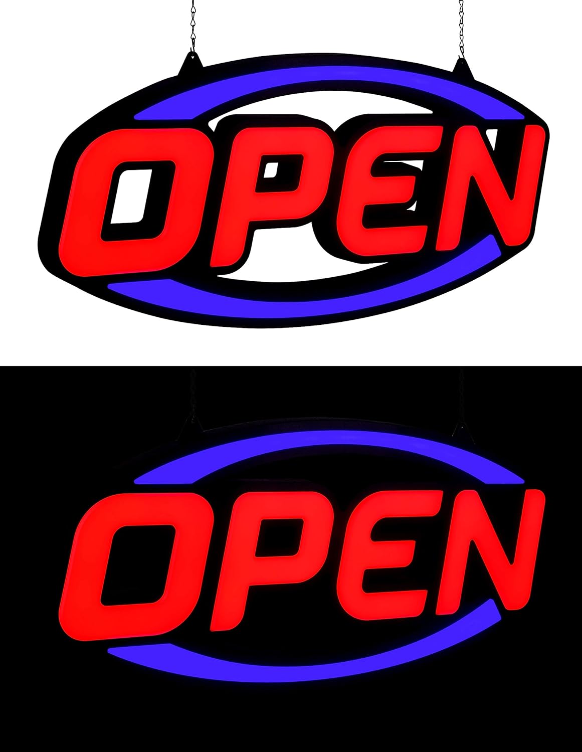 New Model 32" X 16" Ultra Bright Open Sign