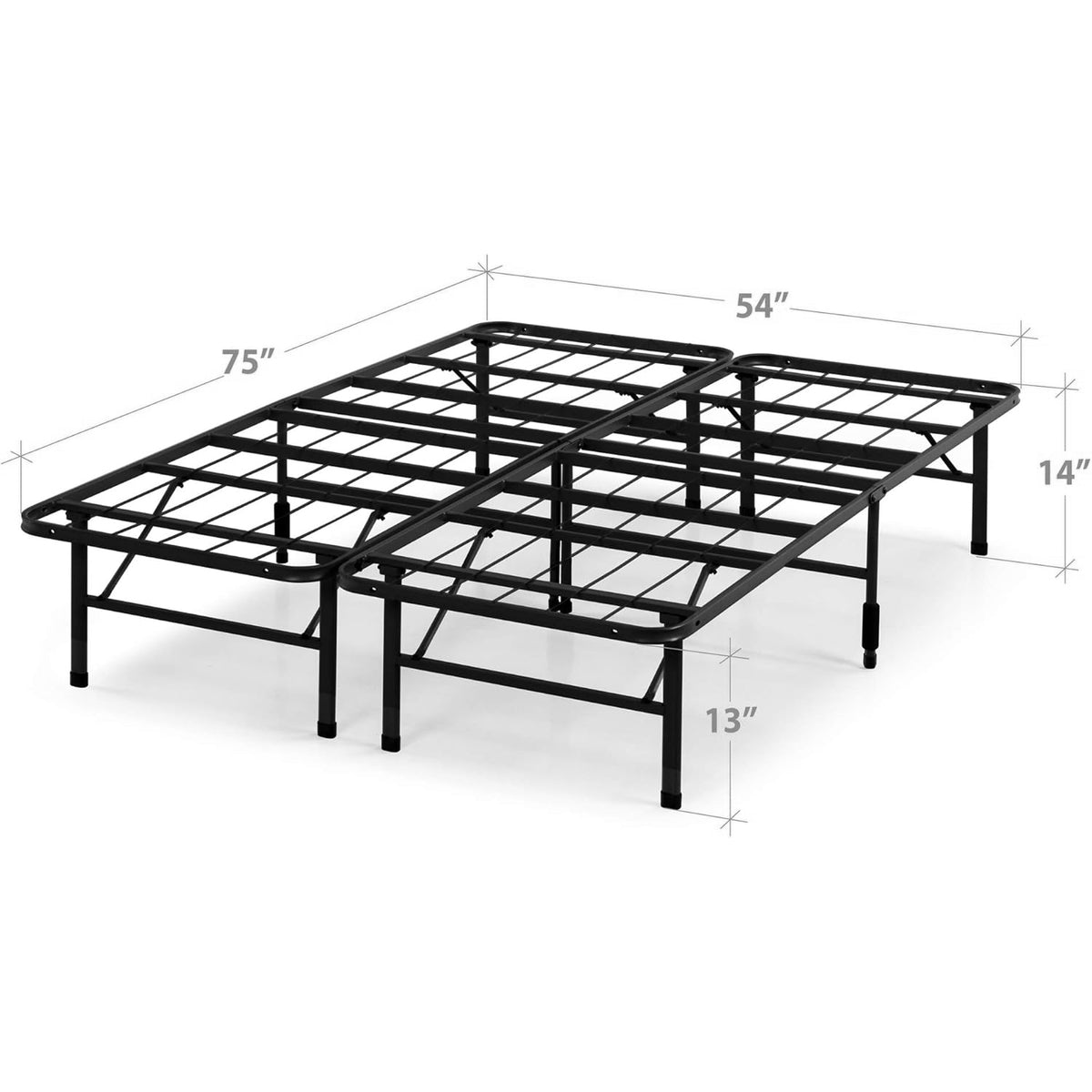 Full Double Bed Frame with Underbed Storage Space