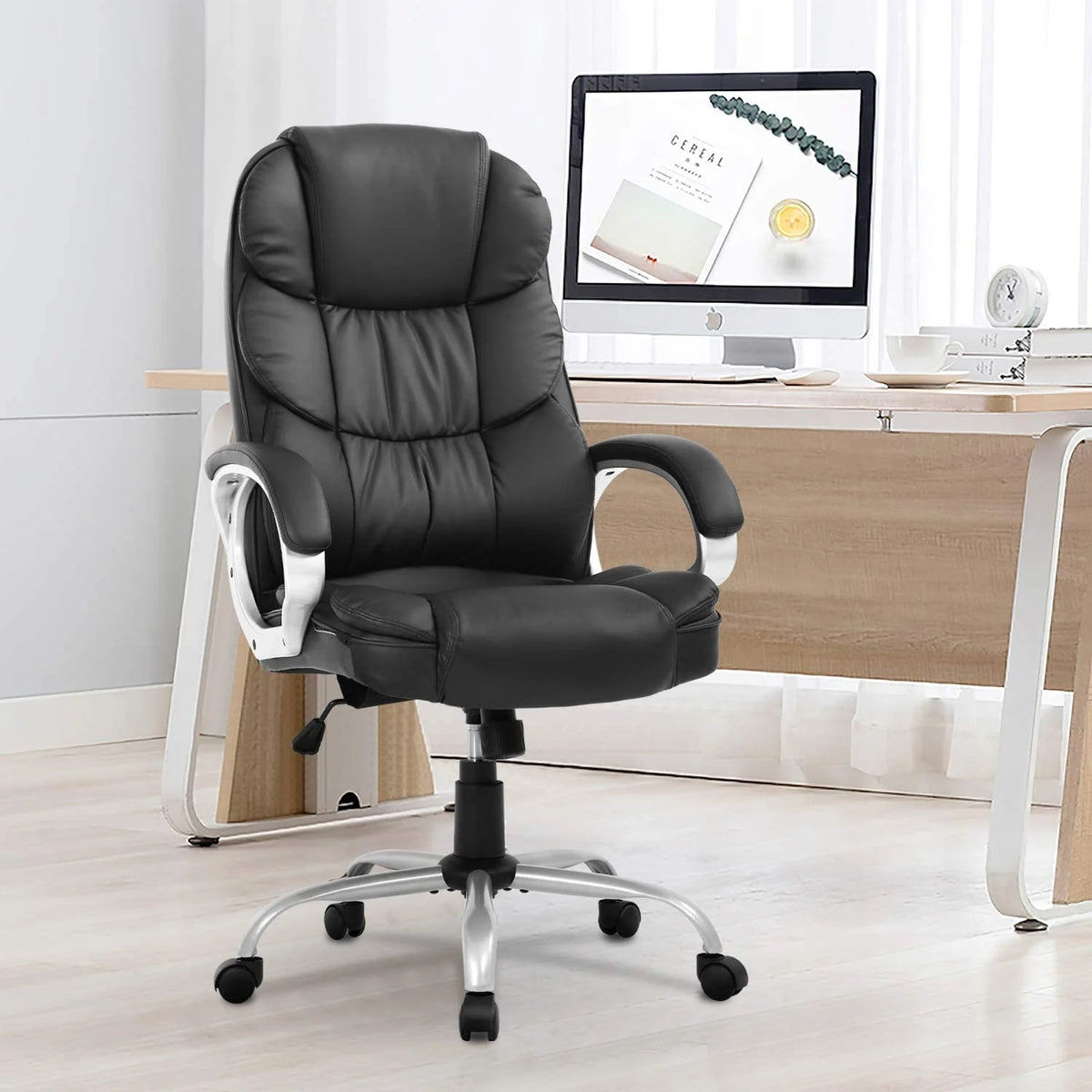 Deluxe Leather Office Chair