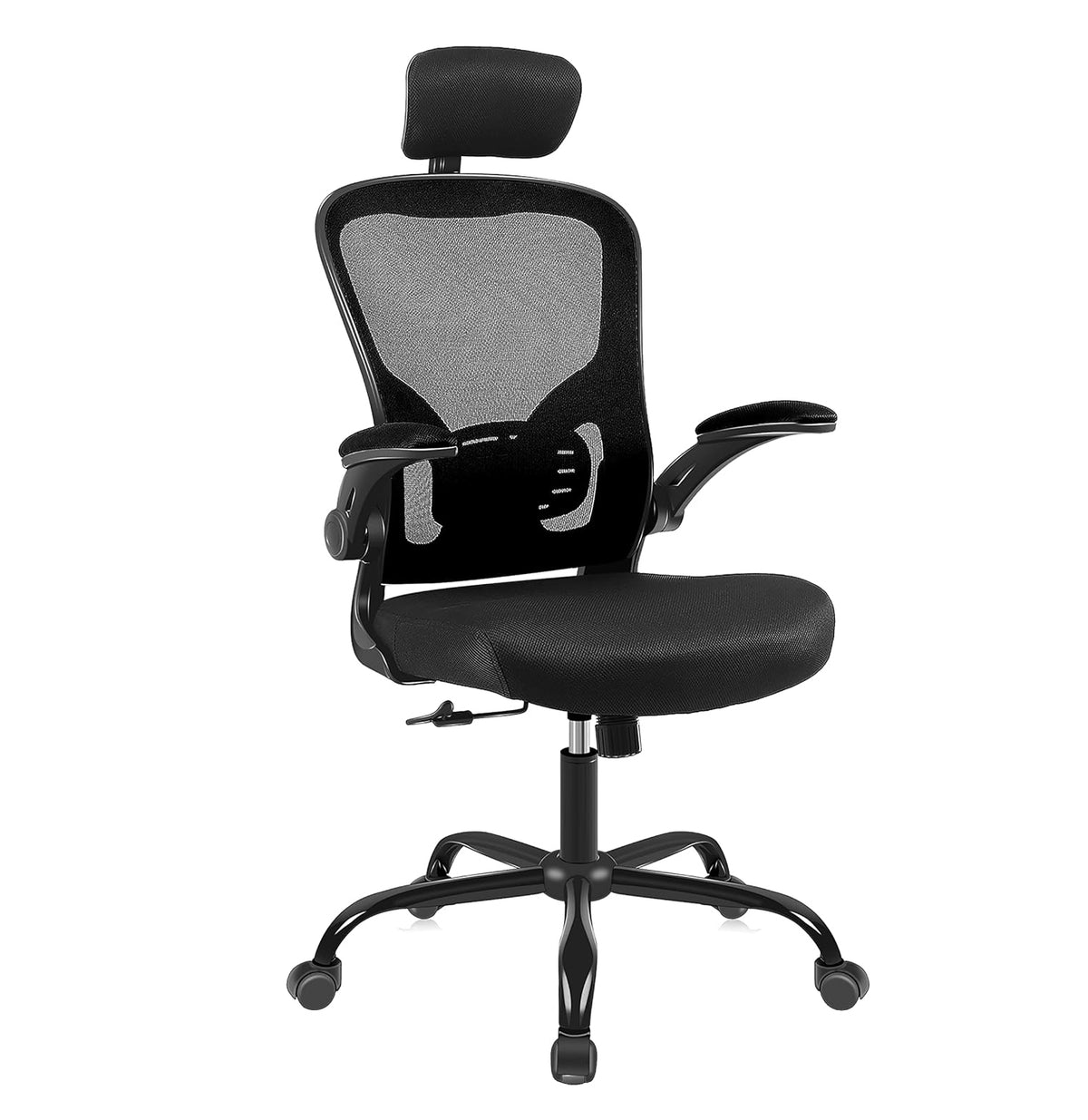 Flip Up Arms Ergonomic Office Chair