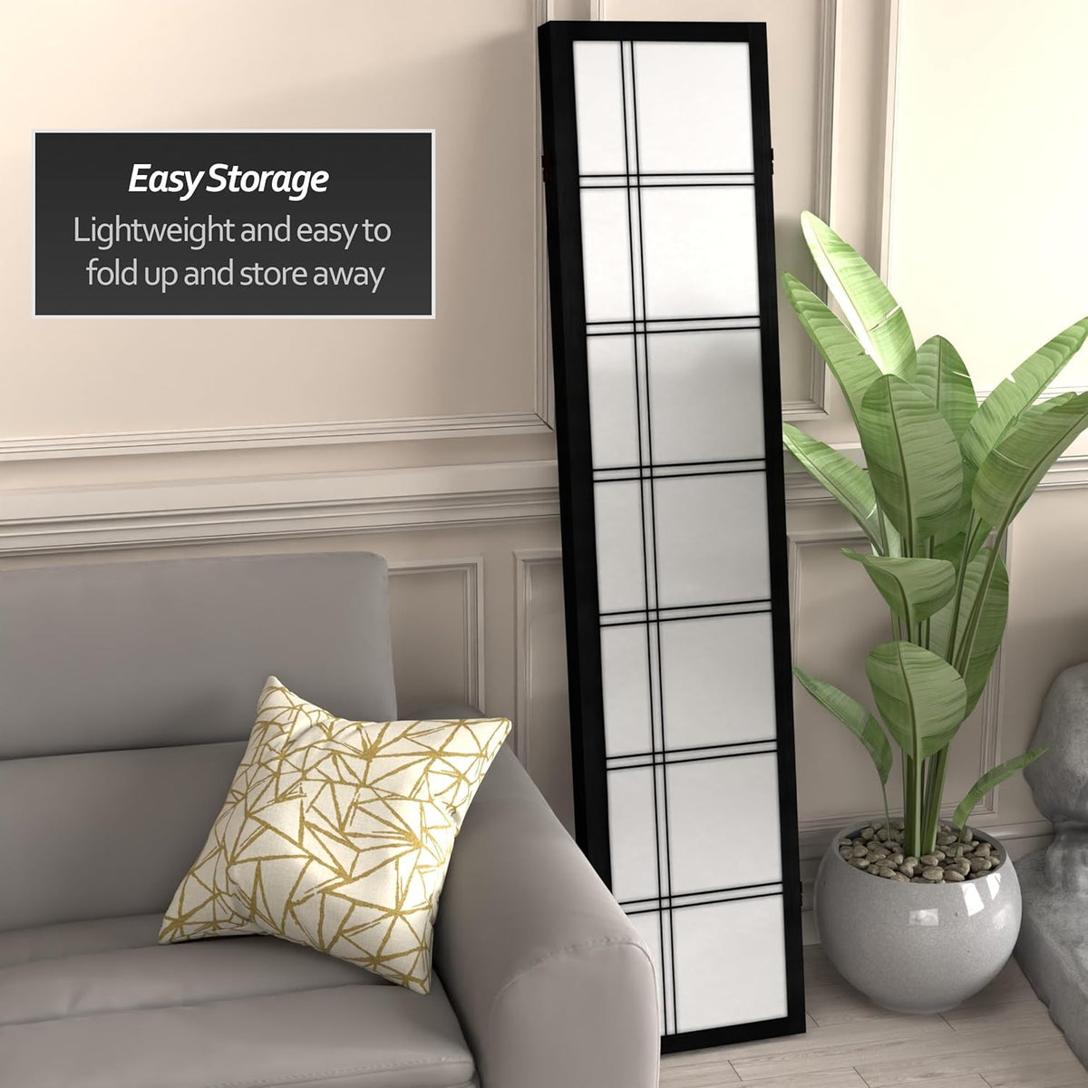 Artiss Japanese Style 4 Panels Panels Room Divider