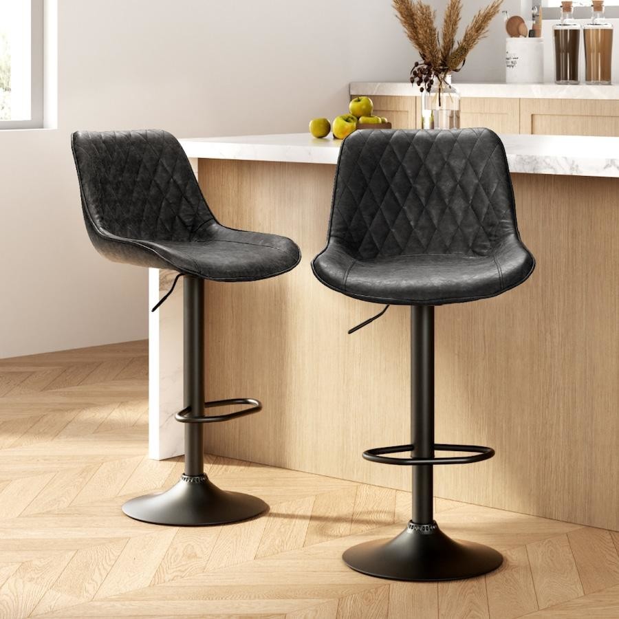 Larissa Counter Height Bar Stool, Grey