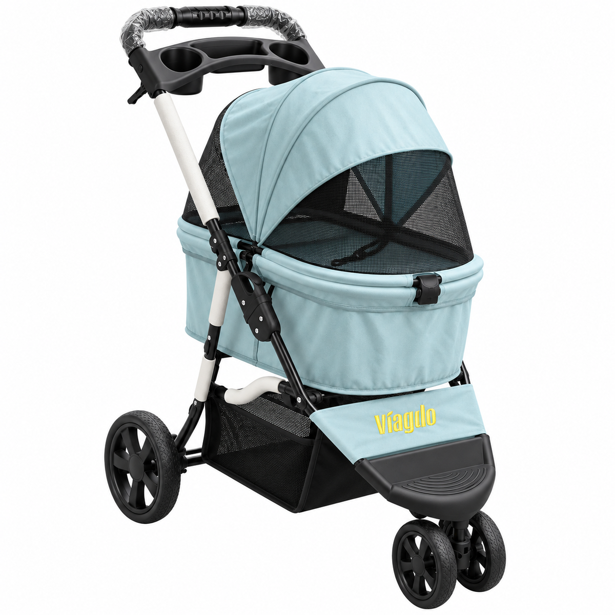 3 Wheels Foldable Pet Jogger Stroller