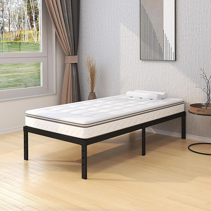 Heavy Duty Twin Metal Bed Frame Noise-Free