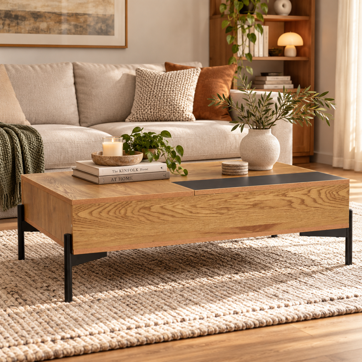 Lift-Top Coffee Table
