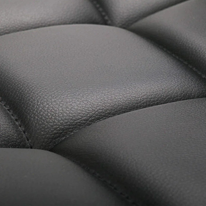 Elemena Square Counter Height Bar Stool, Black