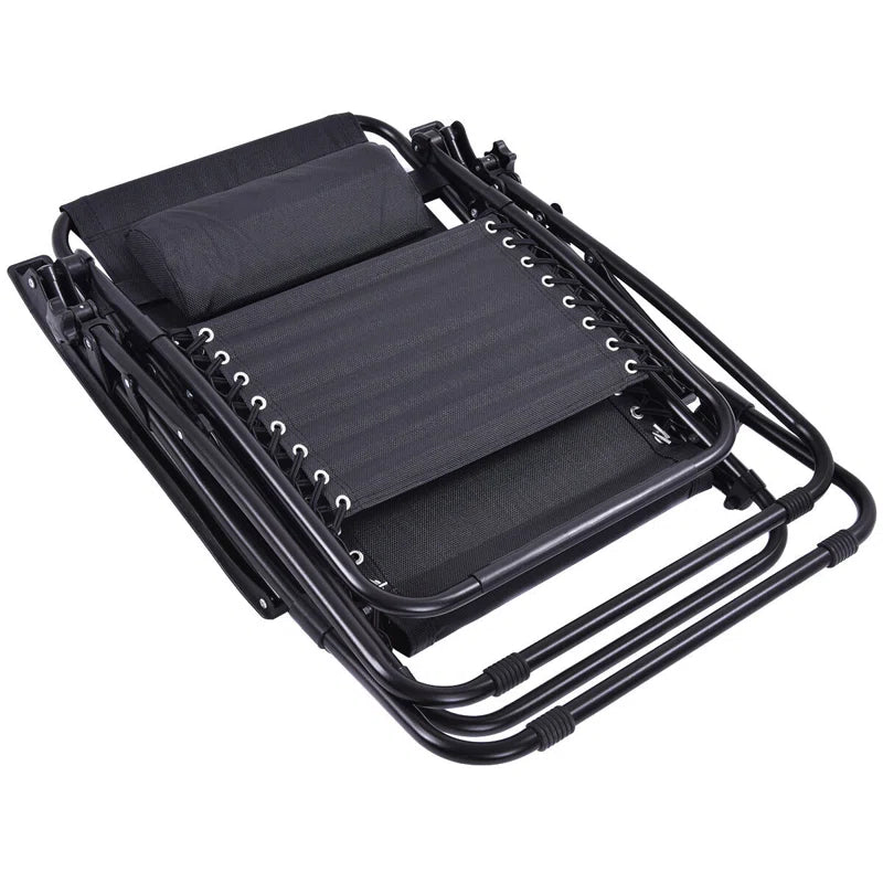 Zero Gravity Reclining Chair Set Of 2, Dark Brown