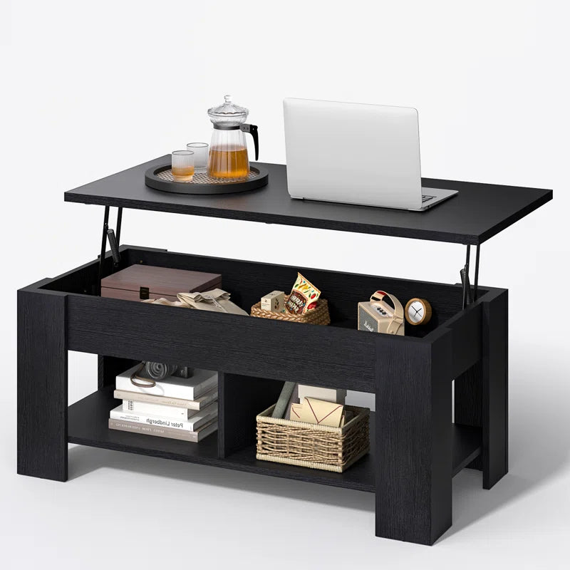 Lift Top Coffee Table, Black