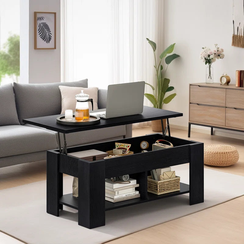 Lift Top Coffee Table, Black