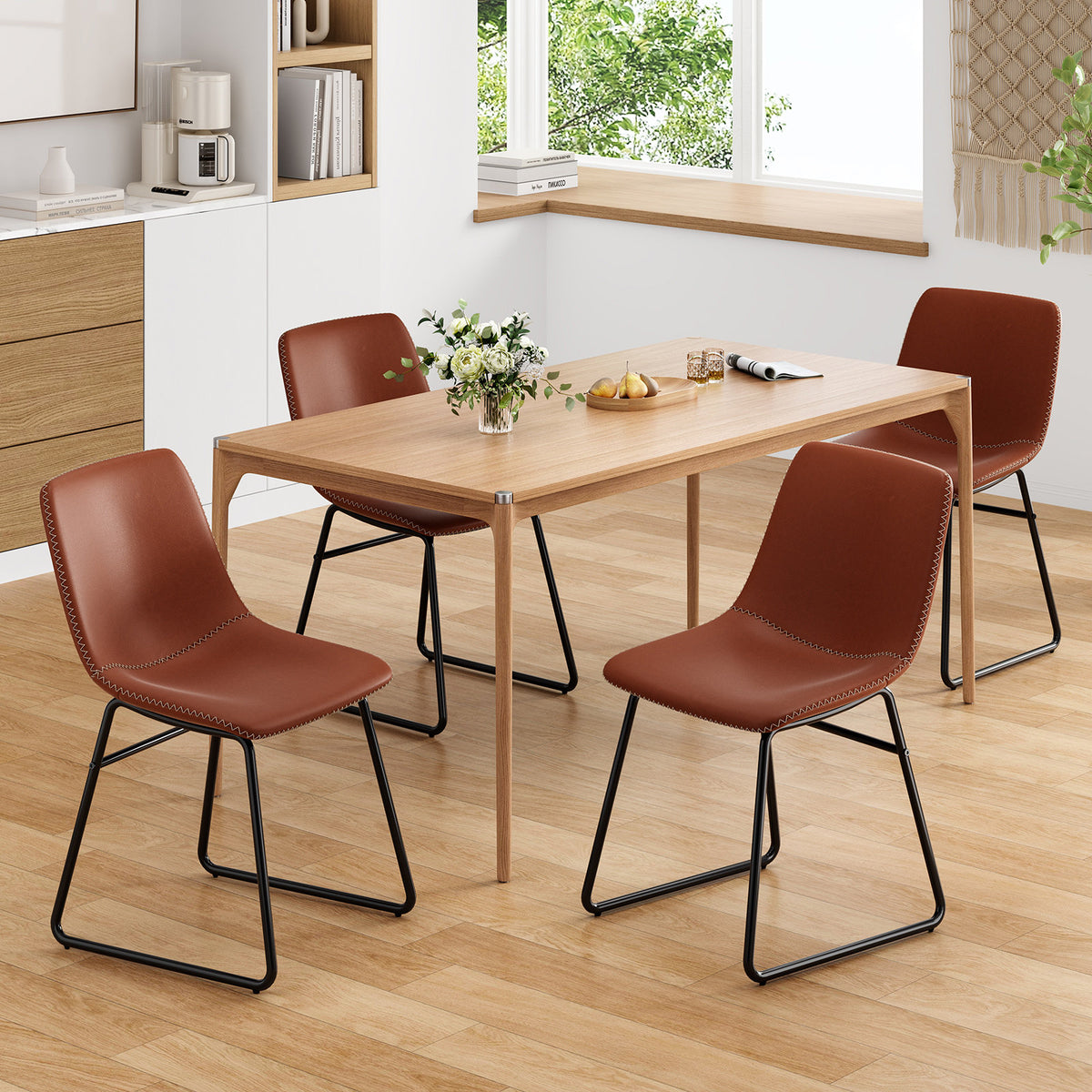 Centiar Dining Chair, Dark Brown