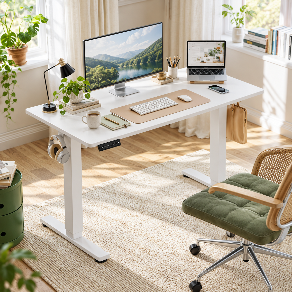 48" x 24" Electric Standing Desk Table