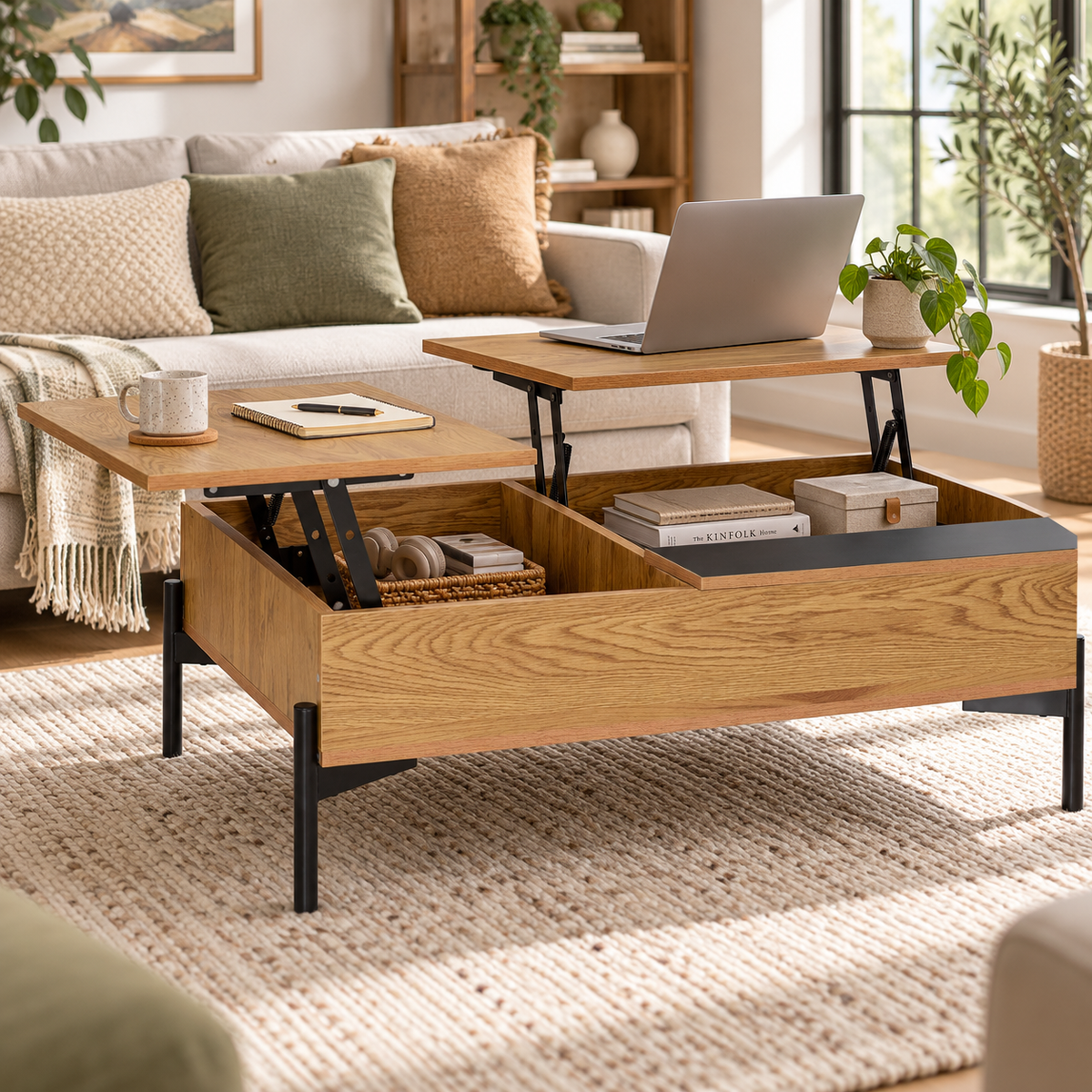 Lift-Top Coffee Table