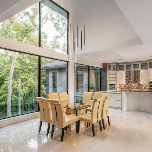 Modern 15-Light LED Multi Light Chandelier, 3 CCT