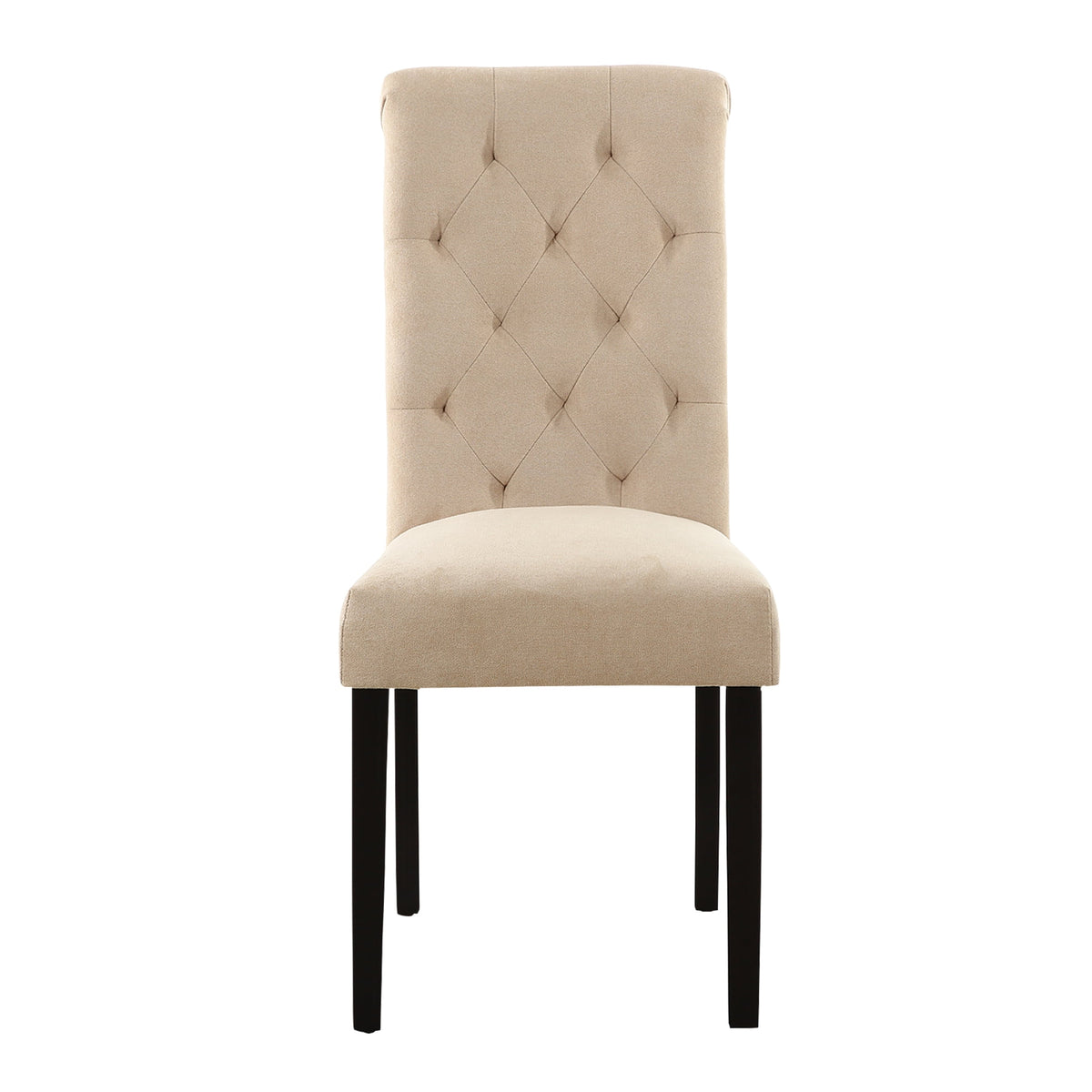Ashley Premium Tufted Dining Chair, Beige