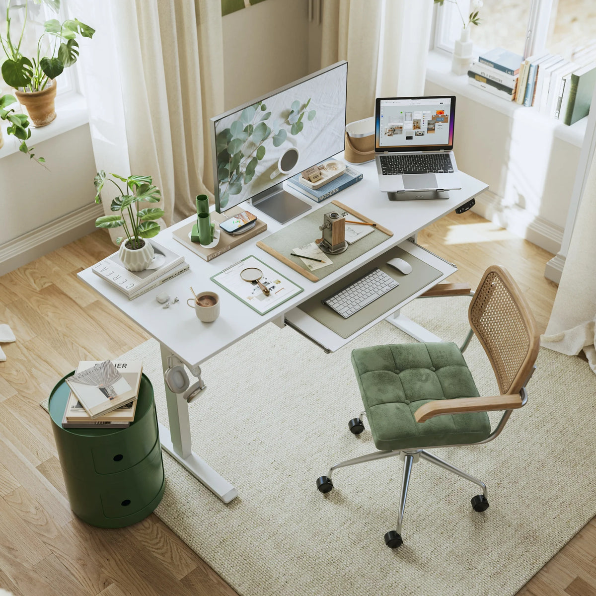 48" x 24" Electric Standing Desk Table