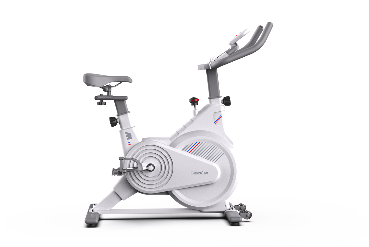 Magnetic Resistance Stationary Bike - Indoor Cycling Exercise Bike with Heart Rate Monitor & LCD Display for Home Cardio Workout