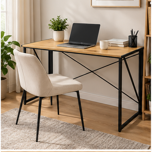 Modern Industrial Folding Computer Desk | BestHome