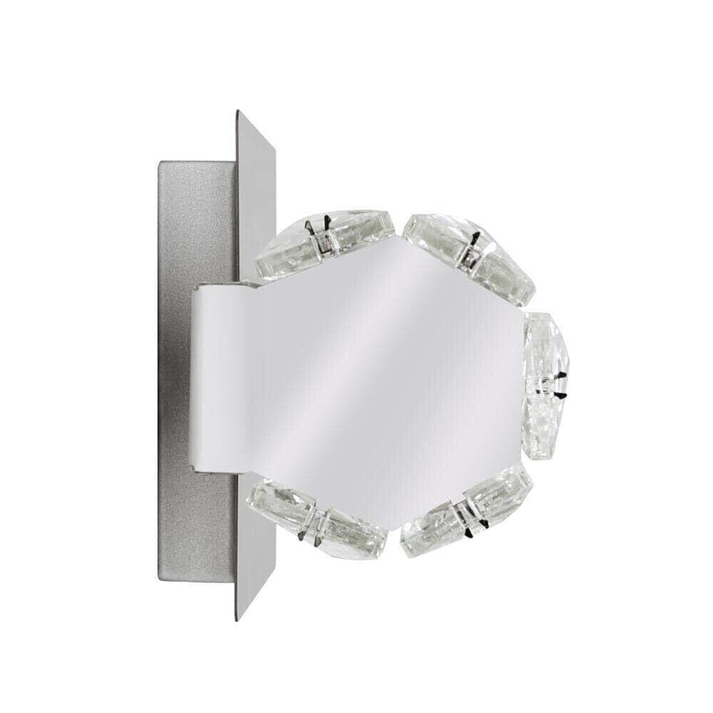 LED Chrome LED Crystal Vanity Light Bar