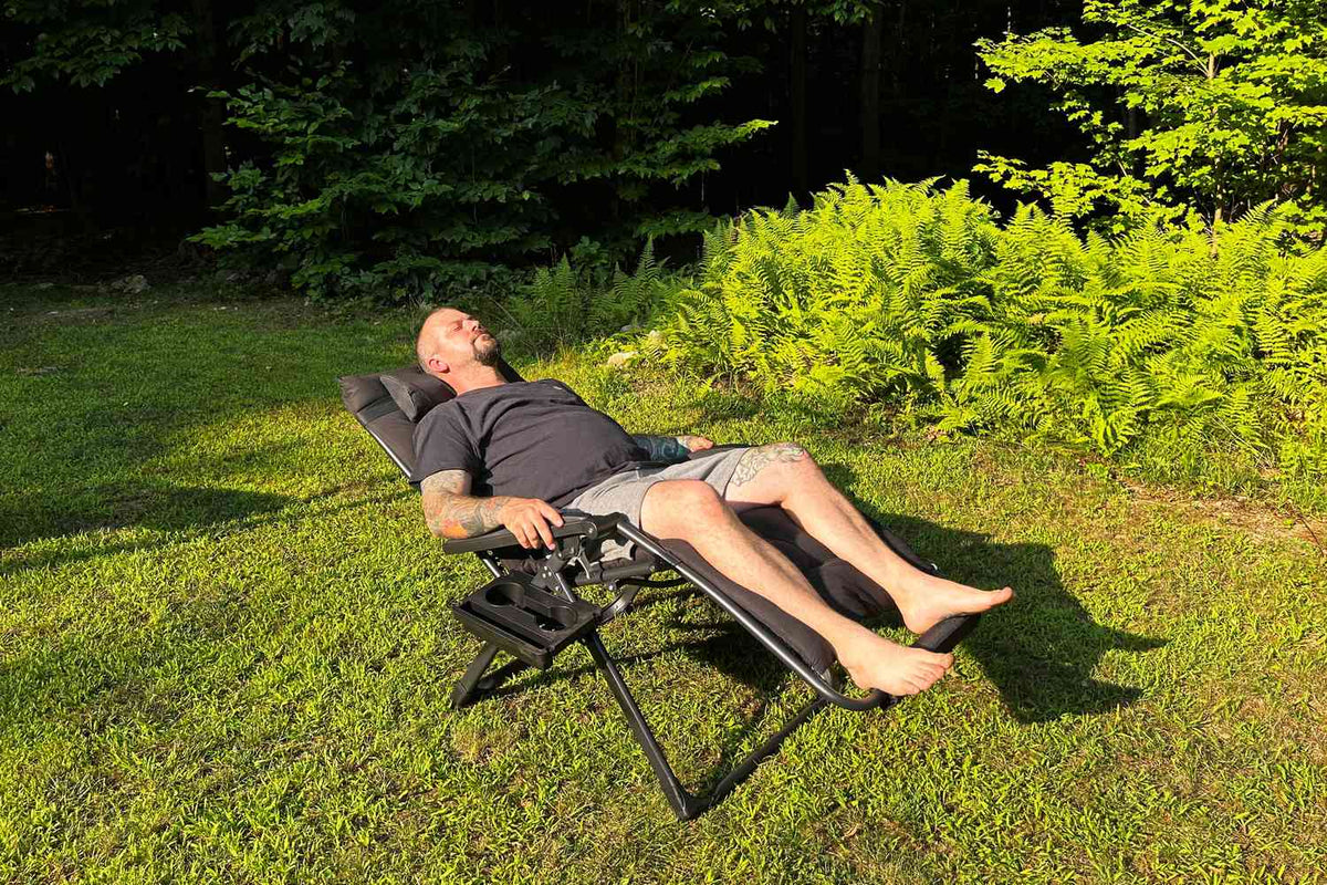 Zero Gravity Reclining Chair Set Of 2, Dark Brown