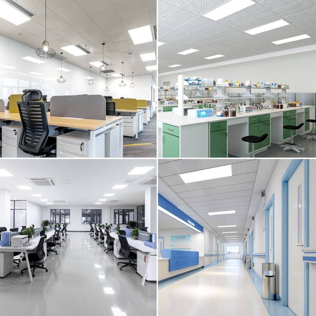 2x4 FT LED Panel Light, 35W/40W/50W, SELECTABLE WATTAGE & CCT, 3CCT, ETL, FC, CE Certified