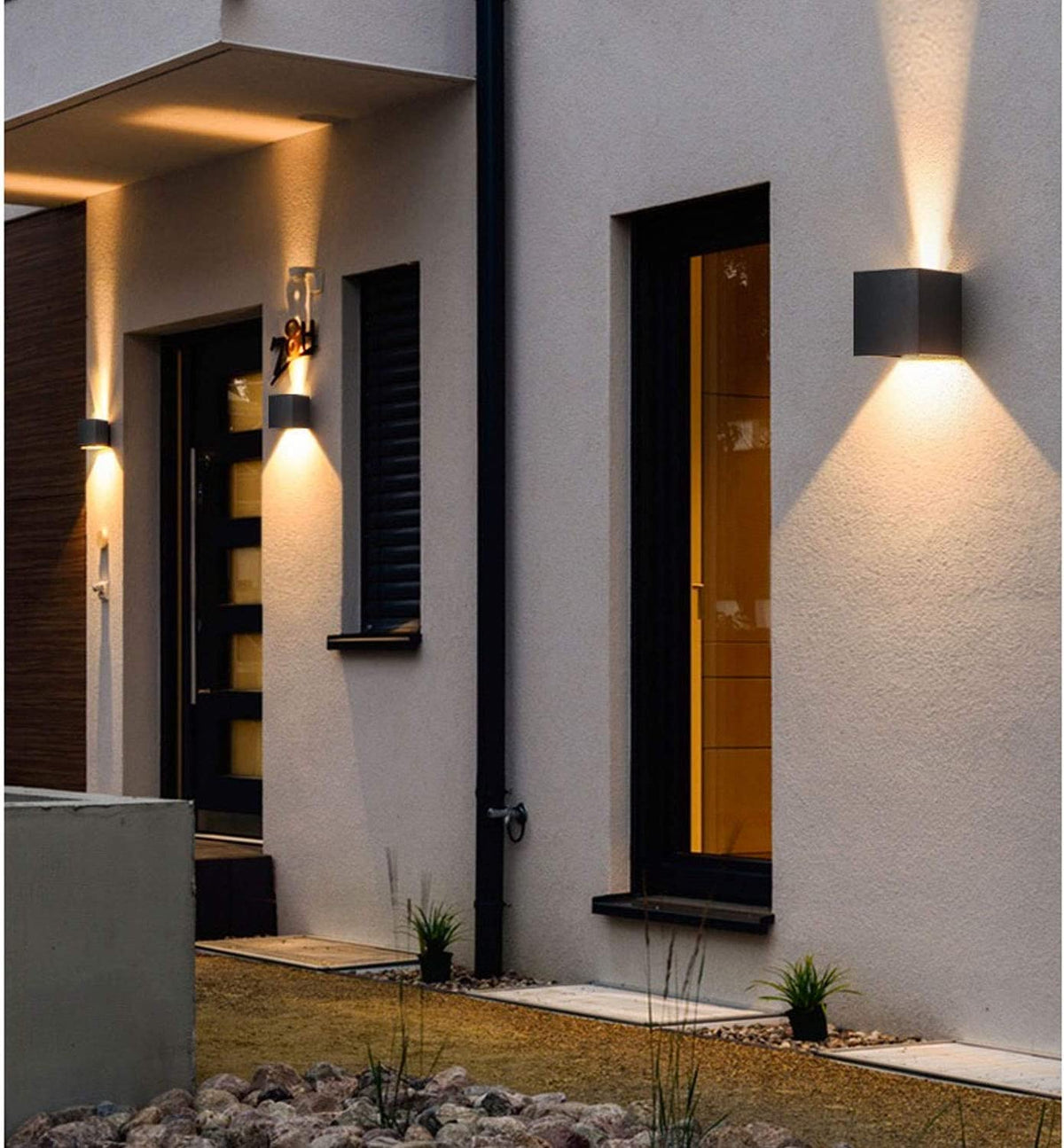 Cube Light 4.7" Adjustable Light Fixture, 2x 10W LED Chip, 3000K, CE ETL Listed