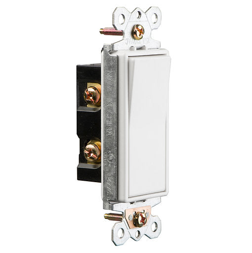 Single Pole Switch White