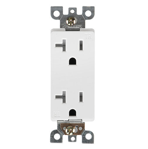20A Tamper-Resistant Receptacle/Outlet - White