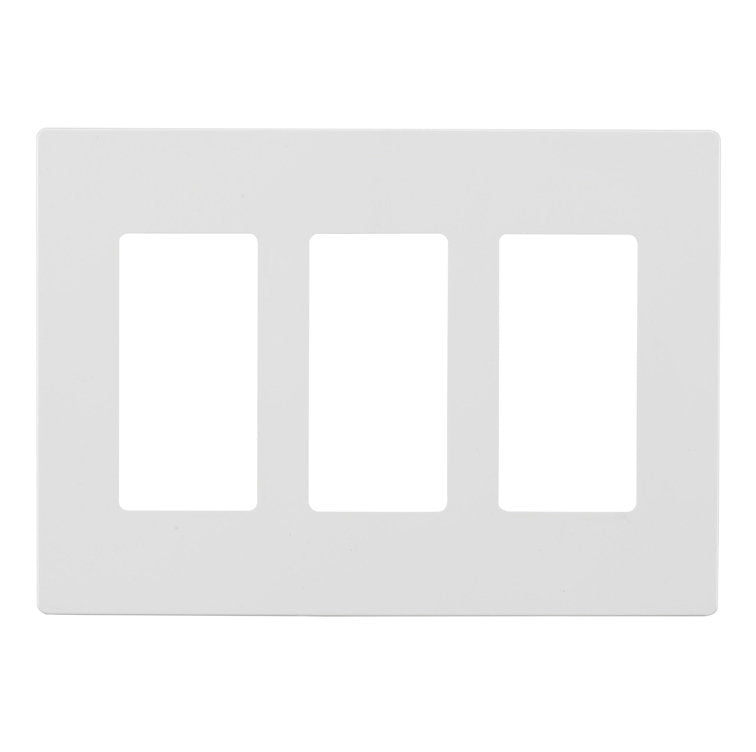 Iluminpro Wall plate 3 Gang, White