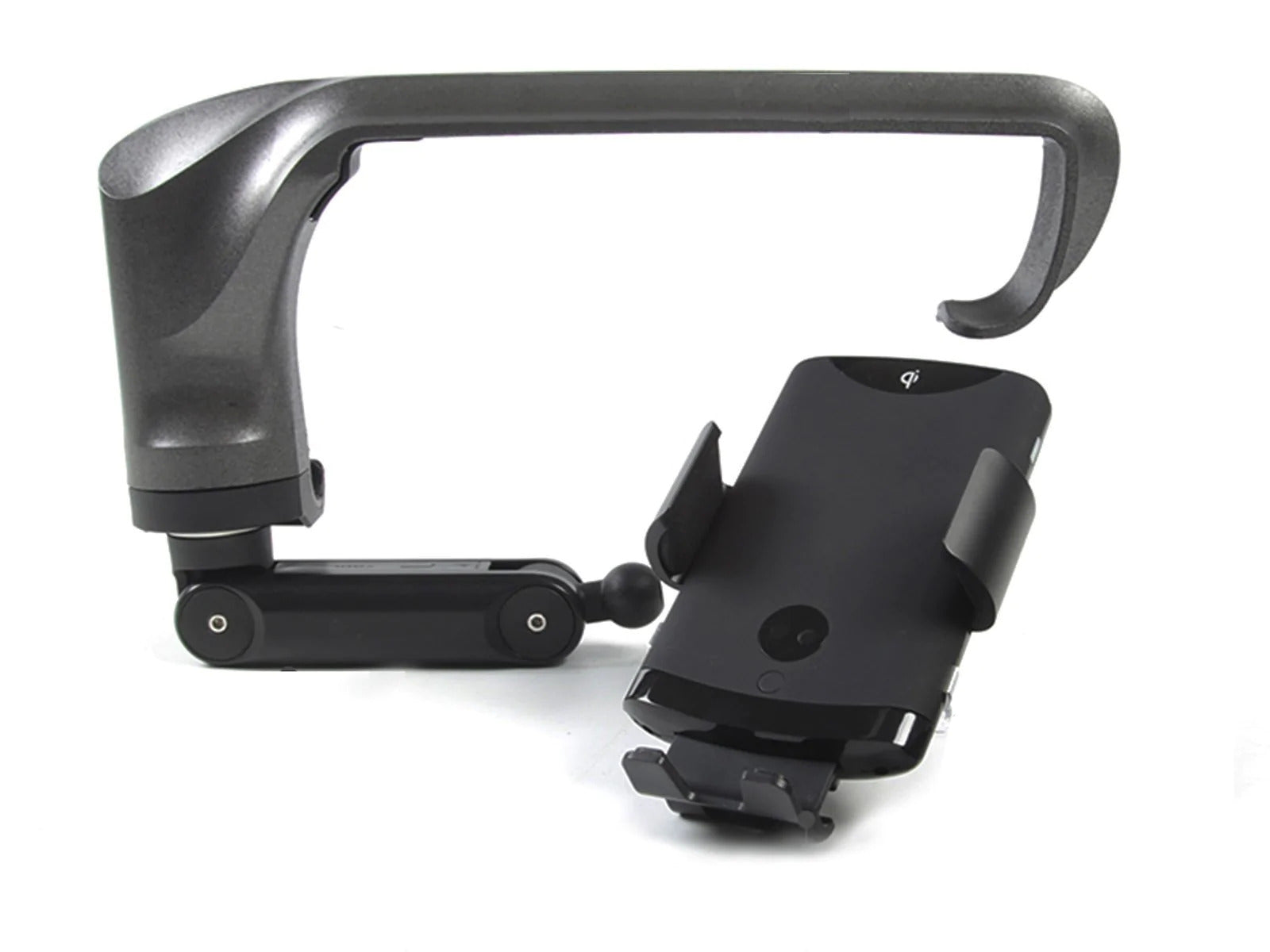 Tesla Model 3 and Model Y: Wireless Charging Phone Holder (Qi, FCC and CE certified)