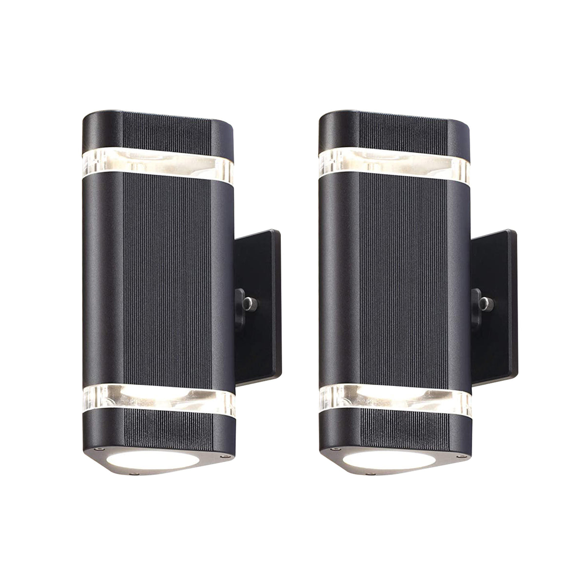 Up and Down Outdoor Wall Light, Aluminum, Waterproof, 3000K 5W with ETL, Triangular